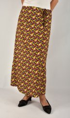 Letní sukně BRITNEY s barevným potiskem