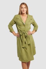 Zelené letní šaty