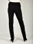 Dámské kalhoty UOMO  19750 slim fit - černé L34 - Velikost: EU48