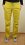 Lehké dámské outdoor kalhoty LIT99570-104 žlutozelené - Velikost: XL