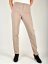 Dámské kalhoty UOMO  19750 slim fit - světle béžové L34