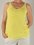 Dámský top z jemného úpletu - Pastel Yellow - Velikost: EU46