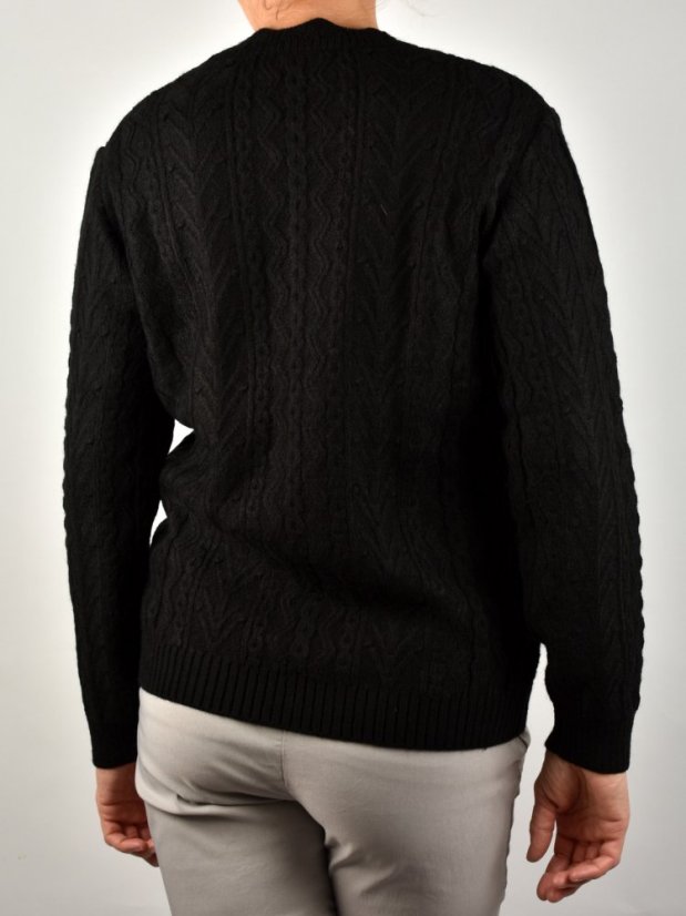 Dámský svetr KALISTA Black - Velikost: EU46