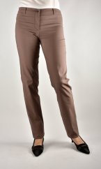 Prodloužené kalhoty dámské UOMO - světle hnědé Prodloužené kalhoty dámské UOMO - světle hnědé