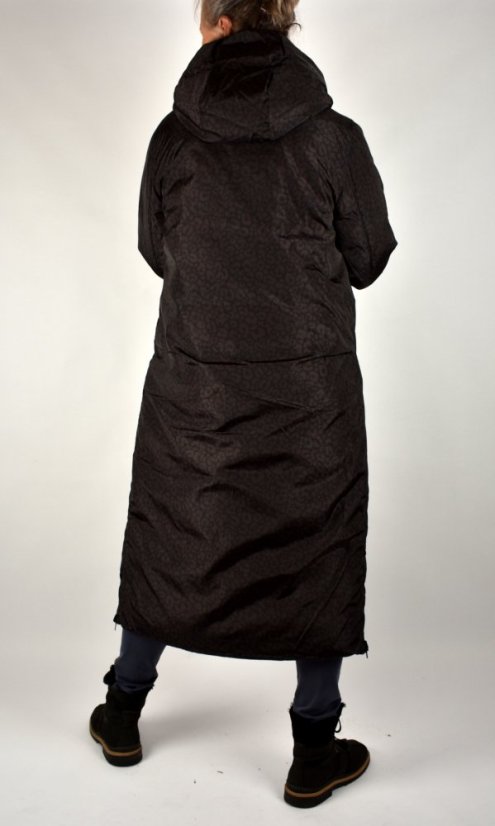 Oboustranný zimní kabát PICOLIEN Soft Sand - Velikost: EU50