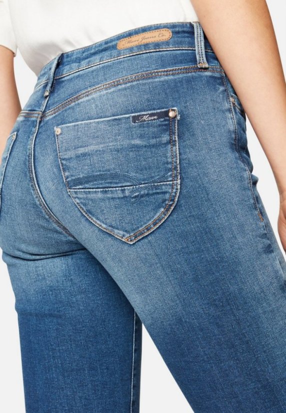 MONA Mid-rise Stright Leg L34 - Velikost: W28