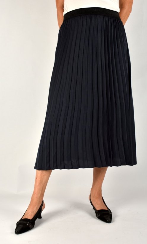 Plisovaná sukně INOSHA Essential Blue Grey - Velikost: EU40