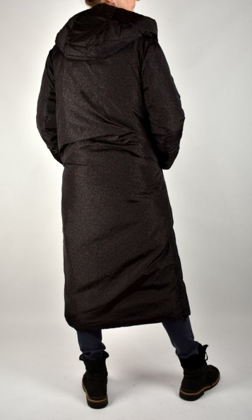 Oboustranný zimní kabát PICOLIEN Oxblood Red - Velikost: EU50