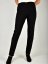 Dámské kalhoty UOMO  19750 slim fit - černé L34 - Velikost: EU48