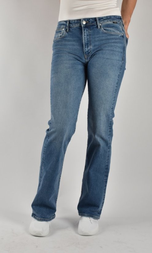 MARIA Mid Indigo 90´S L38 - Velikost: W32
