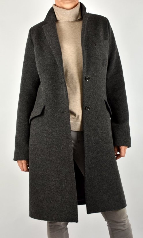 Zimní kabát HANNAH šedý - Velikost: EU46