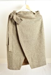 Zavinovací sukně s podšívkou 20DH11015