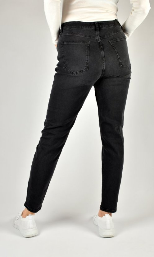 JOYCE 020 Black Mom Jeans L34 - Velikost: W31