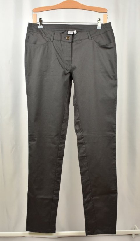 Lehké plátěné kalhoty D112261SEL36 - GREY