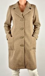 Dámský kabát DORIS - béžový melír