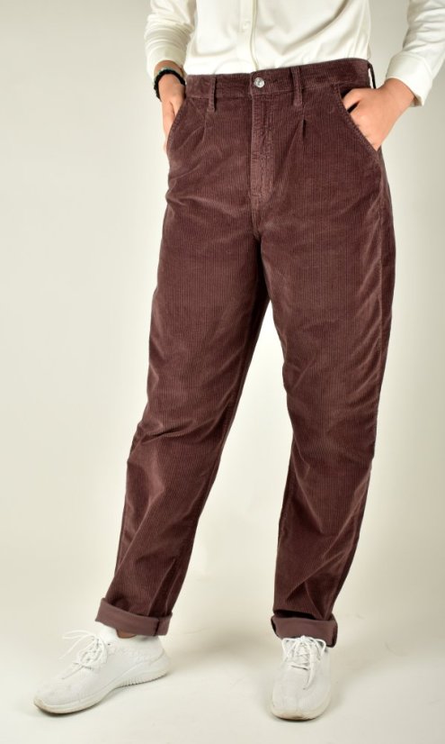 LAURA Sparrow Corduroy  L33 manšestrové bordo