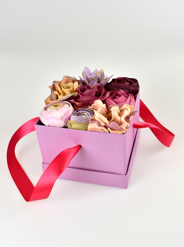 Květinová krabička "Pohoda v lila"