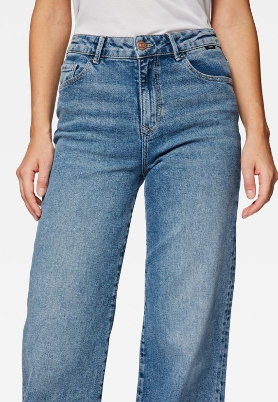 MALIBU Mid Indigo Brushed 90s L36 - Velikost: W34