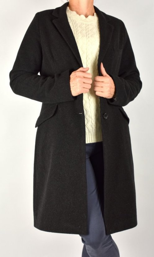 Zimní kabát HANNAH antracit - Velikost: EU46