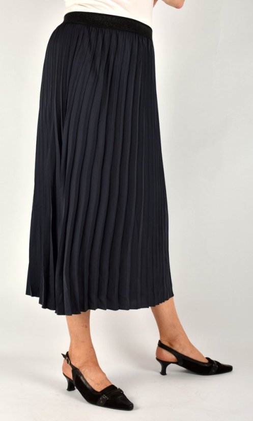 Plisovaná sukně INOSHA Essential Blue Grey - Velikost: EU40