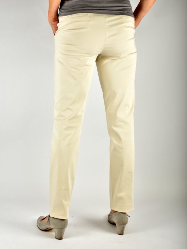 Kalhoty CHINO  - smetanové L36