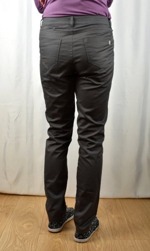 Lehké plátěné kalhoty D112261SEL36 - GREY