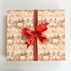 Dárkové balení do velké krabice s medvídky