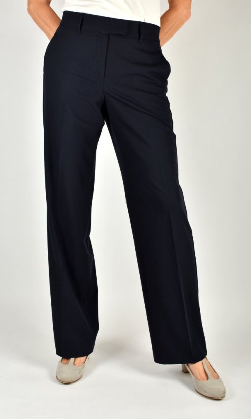 Kalhoty RIANA Tailoring L38 - modré