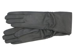 Dámské rukavice 4251 - prodloužené prsty a celková délka - černé