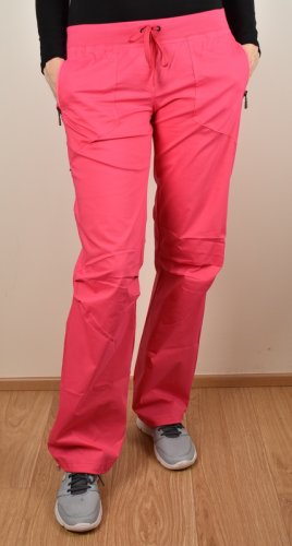 Lehké dámské outdoor kalhoty LIT99570-311 růžové - Velikost: L