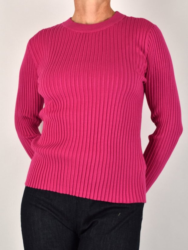 Dámský svetřík PIETERKE Fuchsia Rose - Velikost: EU46