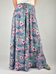Letní maxi sukně ULRIKE - malované květy