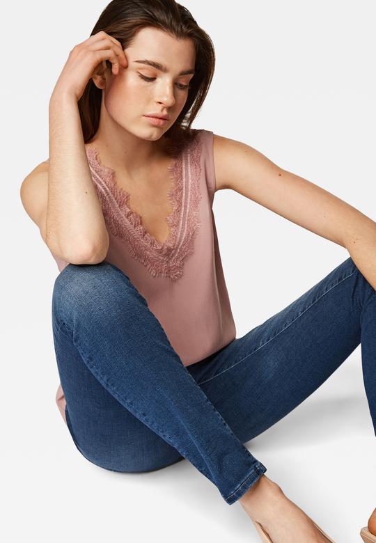 SOPHIE Deep Memory Fit L38 dámské dlouhé džíny pro vysokou postavu