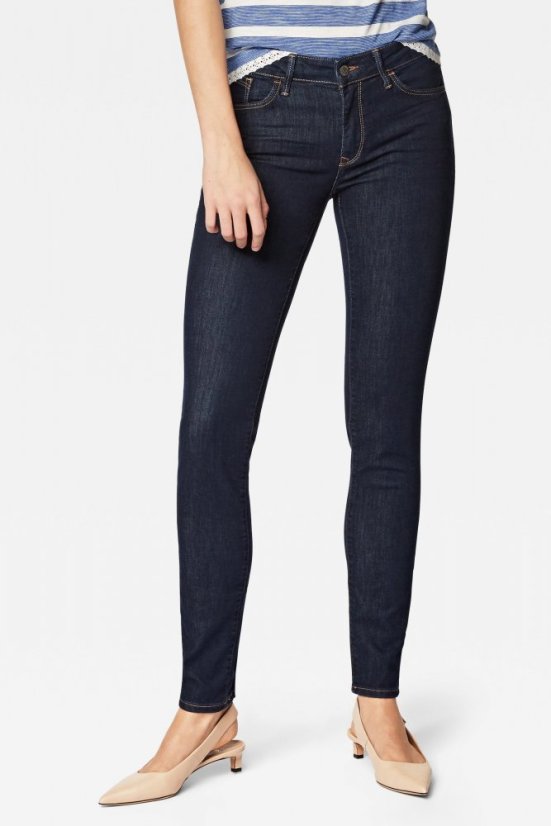 Prodloužené dámské jeans ADRIANA Rinse Rome L34
