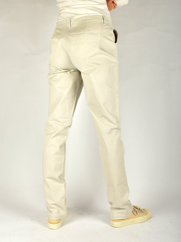 Dámské Chinos kalhoty LIBERTY Slim Fit L36 - světle béžové