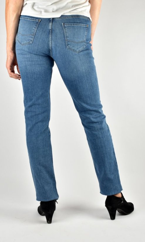 ROSE High Waist Mid Blue L34 - Velikost: W32