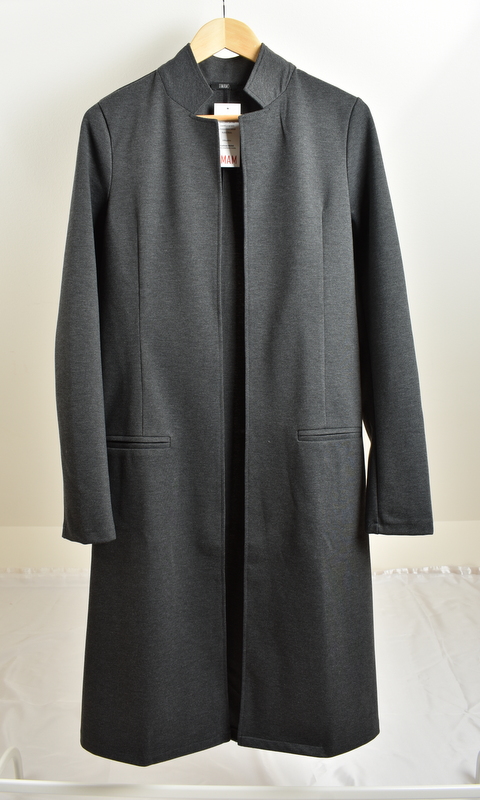 KABÁT v pánském stylu - tmavě šedý