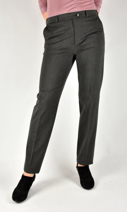 Kalhoty  ANIKA Tailoring - šedé L34 - Velikost: EU38