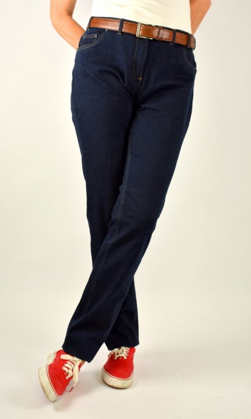 ROCHELLE Slim Fit L36 - modré - Velikost: EU52