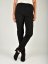 Dámské kalhoty UOMO  19750 slim fit - černé L34 - Velikost: EU48