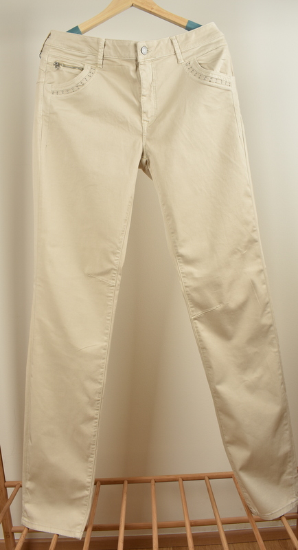 SOPHIE Almond Sateen Milk Str L36 - Velikost: W34