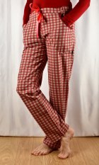 Pyžamové/domácí kalhoty flanelové