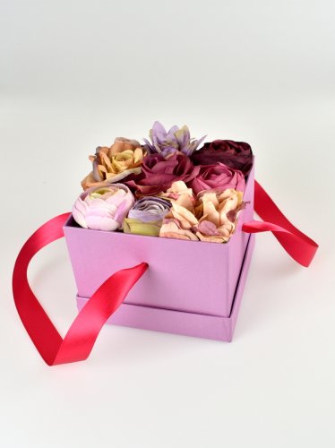 Květinová krabička "Pohoda v lila"