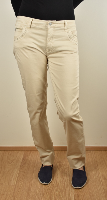 SOPHIE Almond Sateen Milk Str L36 - Velikost: W34