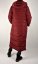 Oboustranný zimní kabát PICOLIEN Oxblood Red