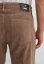 Pánské manšestrové kalhoty LISBON  - světle hnědé L36
