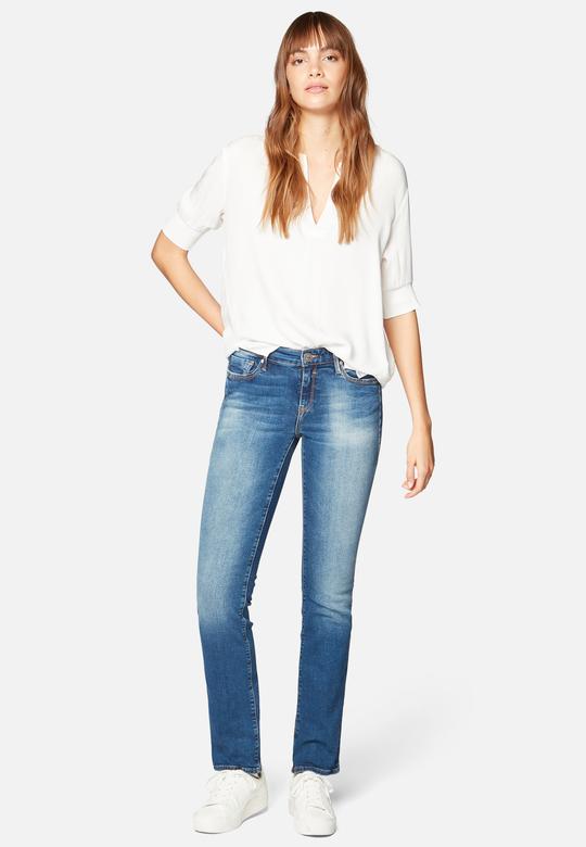 MONA Mid-rise Stright Leg L34 - Velikost: W28
