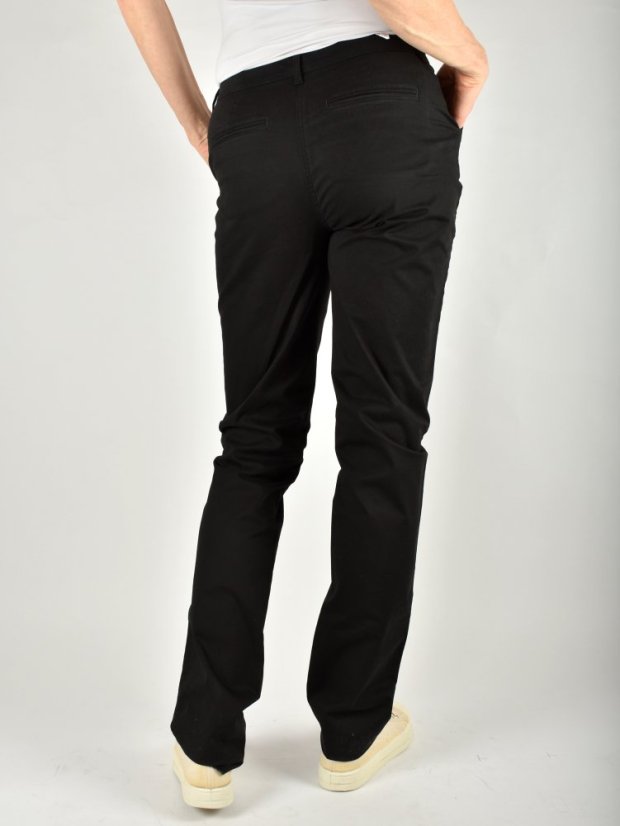 Dámské Chinos kalhoty LIBERTY Slim Fit L36 - černé