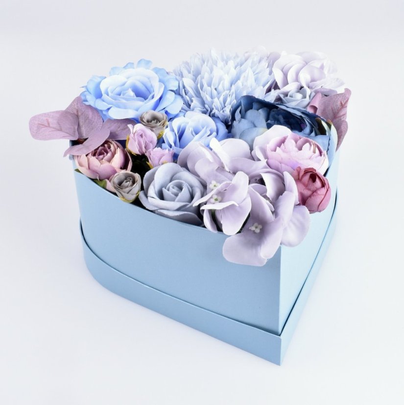 Květinová krabička "Modrá chvíle"