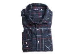 Pánská flanelová košile BRUNO - modrá kostka 189